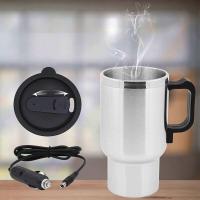 ราคา MQQ จุดกรุงเทพ 304สแตนเลส กาต้มน้ำในรถ 12v กาต้มน้ำไฟฟ้าสำหรับใช้ในรถยนต์ขนาด450มล กาต้มน้ำในรถ กาต้มน้ำ12v แก้วเก็บความร้อนสเตนเลสแบบพกพา (21177477896)