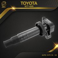 ราคา Set4 ตัว คอยล์จุดระเบิด TOYOTA ALTIS VVTI 1 6 1 8 01 09 1ZZ 3ZZ SURES MADE IN JAPAN SCT 025 คอยล์หัวเทียน โตโยต้า อัลติส (4732626313)
