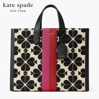 ราคา KATE SPADE NEW YORK SPADE FLOWER JACQUARD STRIPED MANHATTAN LARGE TOTE K9030 กระเป๋าสะพาย กระเป๋าถือ (16030113458)