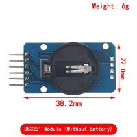 ราคา 1PCS PCF8563 DS3231 PCF8523 AT24C32 DS1302 DS2121SN IIC Precision RTC Real Time Clock Memory Module For Arduino new original (19612665367)