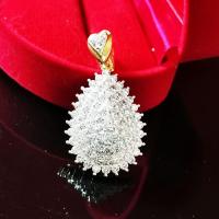 ราคา INSPIRE JEWELRY จี้หัวใจฝังเพชร s m หรือฝังพลอยทับทิม ให้เลือก ขนาด1 4x1 4 or 1 8x1 8cm และกล่อง งานจิวเวลลี่ หุ้มทองแท้ 100 (18920406204)