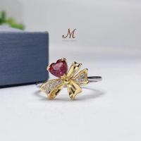 ราคา Meena Gems แหวนพลอยแท้โกเมน พลอยดิบ พลอยทรงหัวใจ ตัวเรือนเงินแท้925 แหวนพลอยแท้เสริมดวง (20386037963)