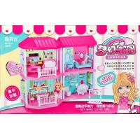 ราคา บ้านตุ๊กตา ตุ๊กตา 2 ชั้น บ้านจำลองเฟอร์นิเจอร์ชุดสำหรับ Barbie ตุ๊กตาบาร์บี้ (9688128223)