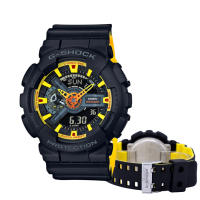 ราคา นาฬิกาข้อมือCASIOGSHOCK นาฬิกาข้อมือผู้ชาย สายเรซิ่น รุ่น GA 110HR 1A Red and black (20792119201)