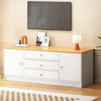 ราคา ชั้นวางทีวี ชั้นไม้วางทีวี ชั้นวางทีวีไม้ ชั้นวางอนเกประสงค์ ชั้นวางทีวีมินิมอล พร้อมลิ้นชักเก็บของ แข็งแรงทนทาน วัสดุทำจากไม้ MDF (16424072458)