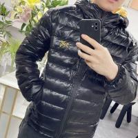 ราคา ฤดูใบไม้ร่วงและฤดูหนาวผู้ชายเสื้อคลุมขนเป็ดสีทองกันน้ำเสื้อคลุมสีสดกันลมหนาอุ่นน้ำหนักเบากันน้ำ (17741237143)