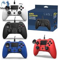 ราคา MeterMall PS4คอนโทรลเลอร์ DualShock 4การสั่นสะเทือนจอยสติ๊กจอยควบคุมเกม (8575697449)
