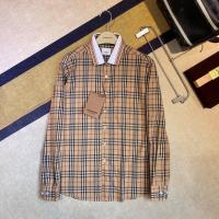 ราคา เสื้อเชิ้ตแขนยาวผู้ชายBurberryลายสก็อตผ้าcotton100 เสื้อเชิ้ตแขนยาวเบอร์เบอรี่ เสื้อเบอร์เบอรี่ เสื้อburberryปกขาว BBR9 (6903288294)