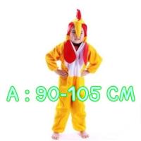 ราคา 7C217 ชุดเด็ก ชุดมาสคอต ชุดแฟนซี ไก่ ไก่ชน Mascot Chicken Rooster Costumes (8125452834)