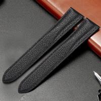 ราคา Watchband For Cartier TANk SOLO RONDE DE Watch Strap Accessories Men Lady 1 1Genuine Leather Bracelet Belt with Deployant Clasp (16505141759)