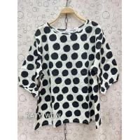 ราคา Bonus wz เสื้อผ้าคอตตอนญี่ปุ่น เสื้อแขนตุ๊กตา 3 ส่วน เสื้อคอปาด เสื้อผ้าคอตตอนญี่ปุ่นพิมพ์ลาย เสื้อแฟชั่น เสื้อใส่เที่ยว เสื้อใส่ลำลอง ใส่ทำงาน เสื้อ Bonus by Ananya อก46 ยาว 25 (20498199864)