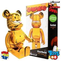 ราคา BEARBRICK GARFIELD GOLD CHROME Version 1000 (17324950185)