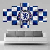 ราคา 5แผงเชลซี HD โลโก้คลับสติ๊กเกอร์ติดผนังแขวนภาพวาดห้องนอนห้องนั่งเล่นโปสเตอร์ภาพวาดตกแต่งบ้านด้วยตนเอง ไม่มีกรอบ (14356092693)