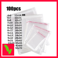 ราคา BAITONG 100 ใบ แพ็ค ถุงแก้วฝากาว ซองกันน้ำ ถุงใส OPP ซองพลาสติกใส ใส่ขนม สินค้ากิ๊ฟช็อป ราคาถูกที่สุด (13259071920)