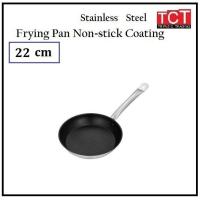 ราคา กระทะเทฟล่อนสแตนเลส กระทะสแตนเลส เกรด 304 อย่างดี ใช้ได้กับเตาทุกชนิด NONSTICK PAN ขนาด 202224262830cm Stainless Frying Pans (5019756807)