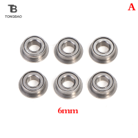 ราคา TONGBAO01 แผ่นเกียร์เหล็กแบริ่ง6ชิ้น เซ็ตสำหรับกระปุกเกียร์6 8มม อุปกรณ์เพนท์บอลแบบอัดลม (19740968340)