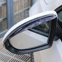 ราคา คิ้วกันฝน คิ้วกันสาด แผ่นกันน้ำฝนติดกระจกข้างรถยนต์ กระจกมองข้างรถยนต์ 1 ชุด 2 ชิ้น (12030451902)