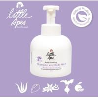 ราคา Little Apes Baby Foaming Shampoo and Body Wash 450 ml (20352487028)