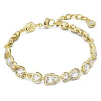 ราคา 2023 New Swarovski Dextera Bracelet Imitation Crystal Surrounding Gold Plated Jewelry Gift Light Luxury Womens Bracelet (20661068976)