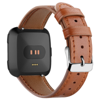 ราคา Leather Wristband Strap Replacement For Fitbit Versa 2 Versa Lite Smart Watch Bracelet Band Loop For Fitbit Versa 3 Sense (18736888215)