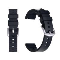 ราคา FKM สายรัดยางเกรดพรีเมี่ยมสำหรับผู้หญิงผู้ชายสายรัดสำหรับเปลี่ยนนาฬิกาดำน้ำ20มม 22มม 24มม สายนาฬิกายาง (14833726480)