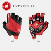 ราคา CASTELLI Racing Gloves Half Finger Road Bike Gloves ถุงมือจักรยานเสือภูเขา Dirt Bike Gloves (14896740905)