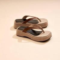 ราคา 25twentyfives Waffle รองเท้าส้นขนมปังหูหนีบ สูง1 5นิ้ว สายคาเฟ่ต้องมี (18002643070)