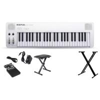 ราคา กทม ส่งด่วนทันที Midiplus Easy Piano เปียโนไฟฟ้า 49คีย์ ประกันศูนย์ 1 ปี แถมอะแดปเตอร์ สายUSB ฟรี (12508092182)