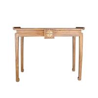 ราคา โต๊ะทำงานไม้สักเก่า โต๊ะคอมพิเตอร์ โต๊ะเขียนหนังสือ ขนาด100 40 75cm (18338966166)