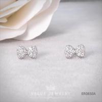 ราคา Value Jewelry ER0650 กว้าง1cmยาว0 6cm เครื่องประดับเพชรCZ เกรดพรีเมี่ยม หนีบ ห่วง ระย้า คริสตัล เพชร สร้อยข้อมือ สร้อยคอ แหวน (455071145)