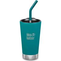 ราคา Klean Kanteen แก้วน้ำ Insulated Tumbler 16oz with Straw Lid and Steel Straw Klean Coat แก้วเก็บอุณหภูมิร้อน เย็น (4064102955)