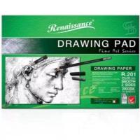ราคา เรนาซองส์ Renaissance Drawing Pad สมุดวาดเขียนชนิดเรียบ R201 R202 R205 (12343624328)