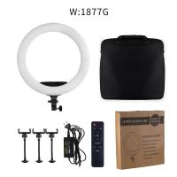 ราคา Selens โคมไฟวงแหวนขนาด 18 นิ้วสตูดิโอ Ringlight Light Video Makeup Light สำหรับ Tiktok YouTube Live 60W (15922647908)