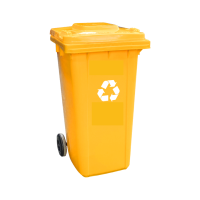 ราคา ถังขยะ ถังขยะกทม พร้อมฝาปิด มีล้อ 120ลิตร ถึง 260ลิตร มีล้อ คุณภาพดี ทนทาน สวยงาม ไซส์ใหญ่ ถังพลาสติก สีเขียว น้ำเงิน (21007790238)