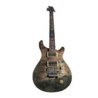 ราคา PRS Paul Reed Smith บอดี้กึ่งกลวงสีน้ำตาลเปลวไฟเมเปิ้ลกีต้าร์ไฟฟ้า24เฟร็ตไม้ถูสีขาวแผ่นไม้แกะสลักห่อรอบๆกีตาร์มืออาชีพหางปลา (21049818475)