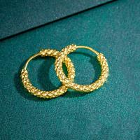 ราคา OYJR ต่างหูทรายแฟชั่น ต่างหูสแตนเลสแท้ชุบทอง 18k ไม่ลอกดำ (21276648836)