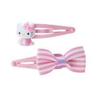 ราคา Set กิ๊บติดผม 2 ชิ้น กิ๊บแป๊ก ลาย Hello Kitty Pink kt Hello Kitty HelloKitty (16484981307)