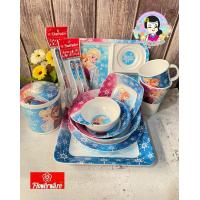 ราคา ชุดทานข้าวเมลามีน 100 ลาย Sister Frozen งาน Flowerware by ศรีไทยซุปเปอร์แวร์ ถาดหลุม 10 5 นิ้ว 219 จานสี่เหลี่ยม 9 นิ้ว199 จานทรงลึก 8 นิ้ว 139 ชามแกง 7 5 นิ้ว 159 ชามหมวก 4 นิ้ว 89 แก้วมีหูมีฝา 4 นิ้