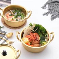 ราคา เกาหลี Ramen ก๋วยเตี๋ยวหม้ออลูมิเนียมซุปหม้อพร้อมฝาปิดก๋วยเตี๋ยวนมไข่ซุปหม้อทำอาหารความร้อนได้อย่างรวดเร็วสำหรับห้องครัว Cookware (1015736848)