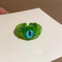 ราคา 1ชิ้นการ์ตูนแมวตาแหวนผู้หญิงตลก Flocking สัตว์มอนสเตอร์เปิดแหวนลูกปัดออกแบบเครื่องเพชรเครื่องประดับของขวัญ (20768328850)