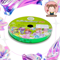 ราคา TW ริบบิ้น ริบบิ้นพับเหรียญ No 2 แบบฟอยล์ เมทาลิค ตรา TW ความยาว 50 หลา (11874924289)