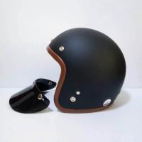 ราคา AVEX หมวกกันน็อควินเทจคลาสสิค รุ่นLB สีดำด้าน คิ้วนำ้ตาล ผ้านำ้ตาล (334263979)