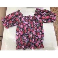 ราคา เสื้อลายดอกแขนตุ๊กตา (12448951374)