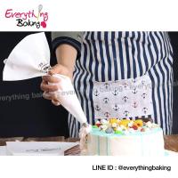 ราคา ถุงบีบครีมเค้ก ซิลิโคนเคลือบผ้า ถุงบีบ ถุงบีบซิลิโคน ถุงบีบแต่งหน้าเค้ก อย่างดีใช้ซ้ำได้ (1605688206)