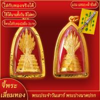 ราคา จี้พระ พระประจำวันเสาร์ พระปางนาคปรก เลี่ยมกรอบชุบเศษทอง แถมฟรี แหนบห้อยพระ และผ้ายันต์ (17844146681)