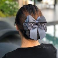 ราคา เน็ตติดผม เน็ตติดผมสวยๆ เน็ตติดผม diy สีเทา Hairnet เน็ตติดผมงานแฮนด์เมดสุดปราณีต เน็ตติดผมใส่ทำงาน เน็ตติดผมน่ารัก เน็ตคลุมผม (8640585217)