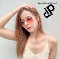 ราคา พร้อมส่่ง แว่นกันแดดกรอบทองทรงเบสิครุ่นนี่แมทง่ายมากฟรีถุงเก็บแว่น (18628700006)