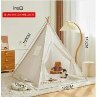 ราคา เต็นท์เด็กแบบพกพาเต็นท์เด็กในร่มบ้านเล่นกลางแจ้งสำหรับเด็กผู้หญิงปราสาทห้องเล่นเด็กผ้าใบคอตตอนเต็นท์เด็กอินเดีย (21171109408)