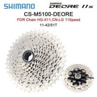 ราคา เฟืองหลัง SHIMANO DEORE CS M5100 11 Cassette Sprocket 11 speed 11 42 (17404608029)