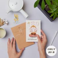 ราคา โปสการ์ดมงคล พระพิฆเนศพร้อมเลขมงคล โปสการ์ดตกแต่งห้อง Ganesh postcard (21117132469)